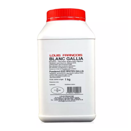 EGG WHITE POWDER BLANC GALLIA (1KG) - LOUIS FRANCOIS