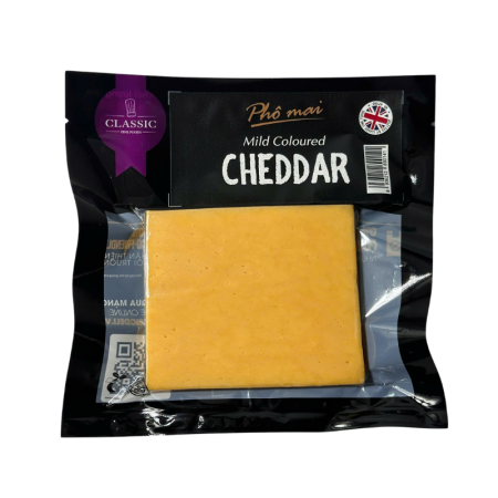 MILD COLOUR CHEDDAR (100G) - COOMBE CASTLE - DEVON CREAM COMPANY - CTR