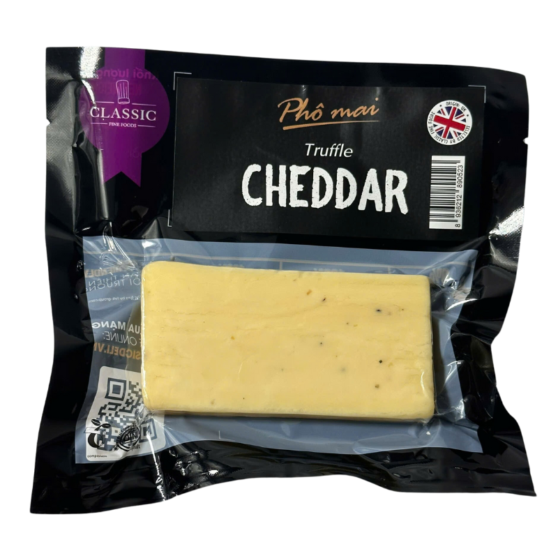 TRUFFLE CHEDDAR (100G) - COOMBE CASTLE - DEVON CREAM COMPANY - CTR