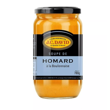 LOBSTER BOULONNAISE SOUP (780G) - J.C.DAVID