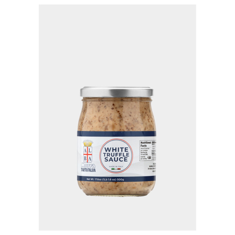 MUSHROOM AND WHITE TRUFFLE SAUCE 4% (500G) - TARTUFI MORRA