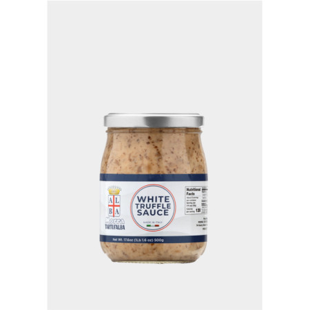 MUSHROOM AND WHITE TRUFFLE SAUCE 4% (500G) - TARTUFI MORRA