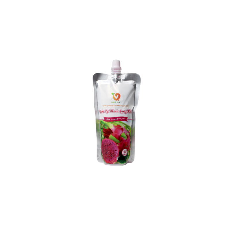 100% PURE DRAGONFRUIT JUICE (250ML) - JUICY V