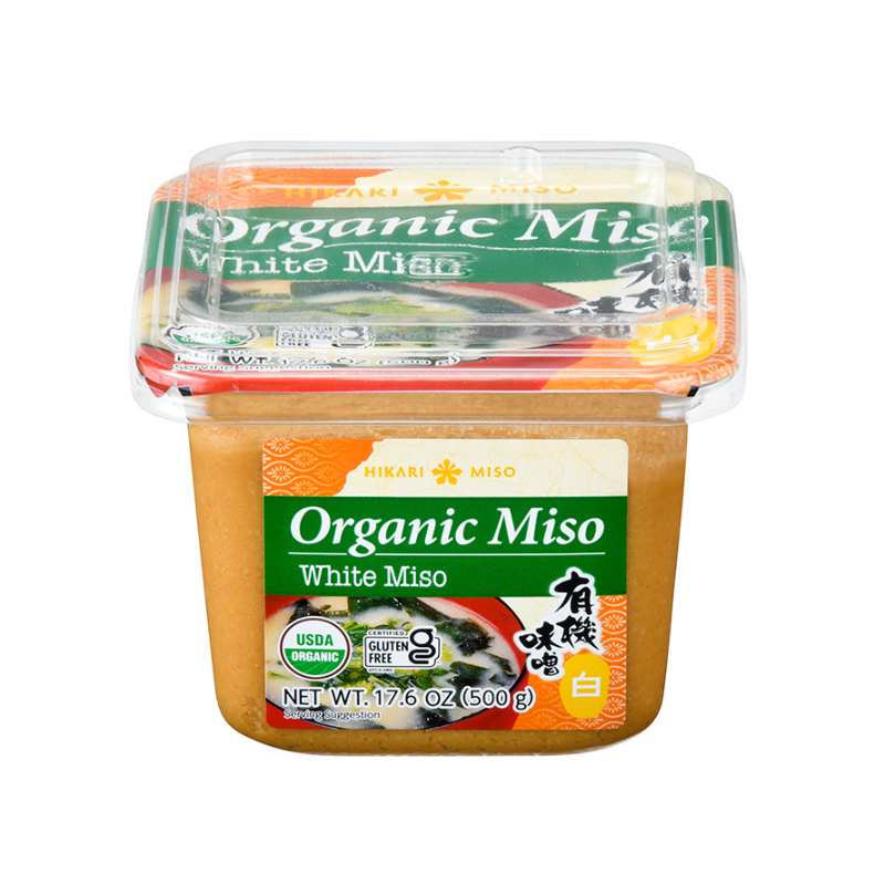 GLUTEN-FREE WHITE MISO HIKARI ORGANIC (500G) - SANRIKU