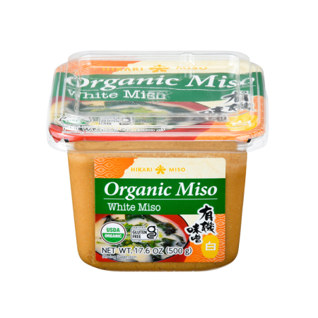 GLUTEN-FREE WHITE MISO HIKARI ORGANIC (500G) - SANRIKU
