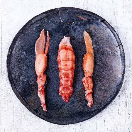 CANADIAN LOBSTER TAILS SHELL OFF (~90G) - CINQ DEGRÉS OUEST