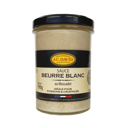 BEURRE BLANC SAUCE (190G) - J.C.DAVID