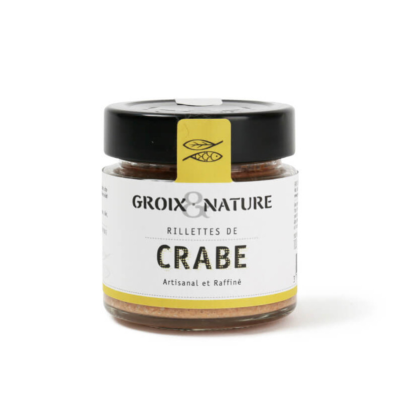 CRAB RILLETTES  (100G) - GROIX & NATURE