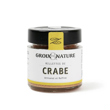 CRAB RILLETTES  (100G) - GROIX & NATURE
