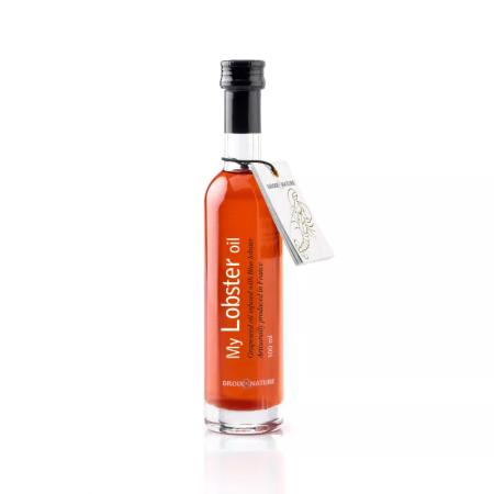 LOBSTER OIL GRAPESEED OIL INFUSED  (100ML) - GROIX & NATURE