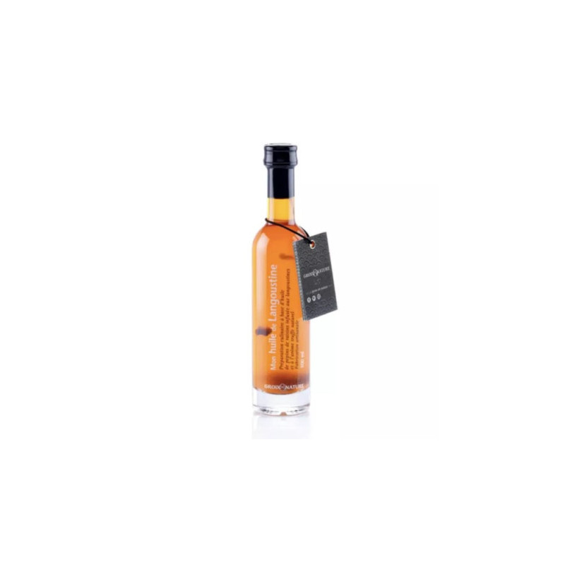 LANGOUSTINE OIL GRAPESEED INFUSED (100ML) - GROIX & NATURE