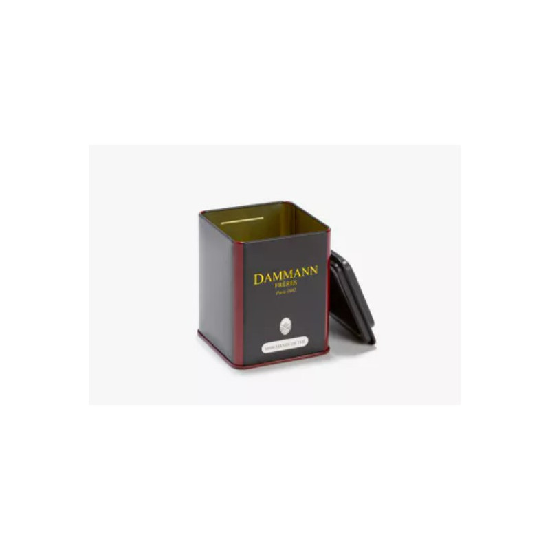 EMPTY TIN BLACK (100G) - DAMMANN FRÈRES
