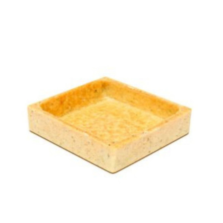 SQUARE TART SHELL SAVORY BUTTER MM (4CM , 12G) - (C240) - C'EST BON"