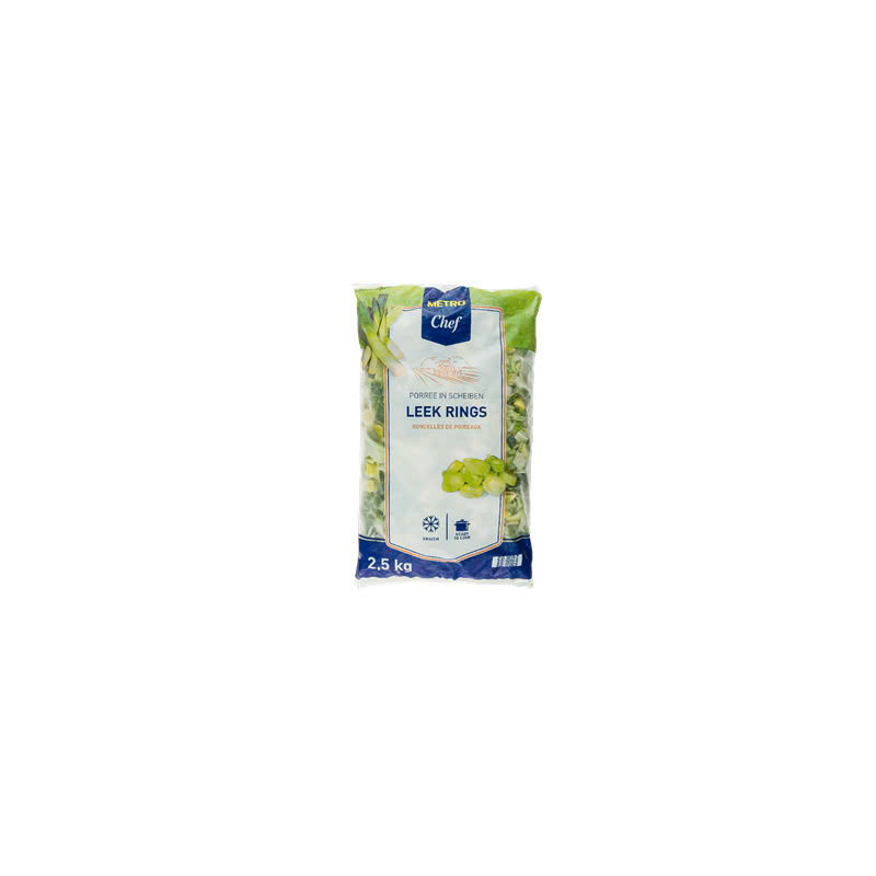 LEEK RINGS FRZ (2.5KG) - METRO CHEF