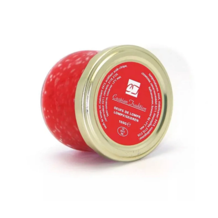 RED LUMP FISH EGGS (100G) - CASPIAN TRADITION