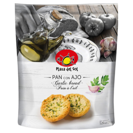 GARLIC AND PARSLEY BAKED BREAD (150G) - PLAZA DEL SOL