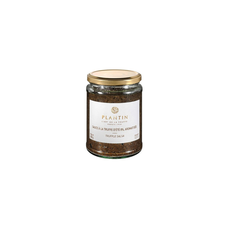 MUSHROOM AND SUMMER TRUFFLE SAUCE 3% (450G) - PLANTIN