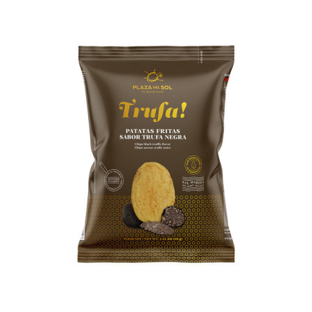 POTATO CHIPS BLACK TRUFFLE (40G) - PLAZA DEL SOL