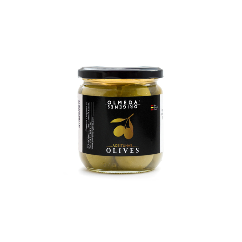 GORDAL OLIVES WITHOUT STONE (370G) - OLMEDA ORIGENES