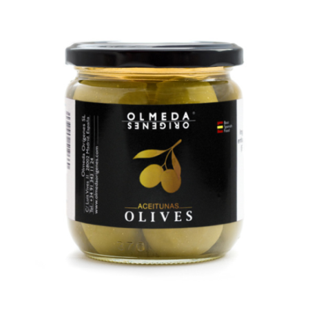 GORDAL OLIVES WITHOUT STONE (370G) - OLMEDA ORIGENES