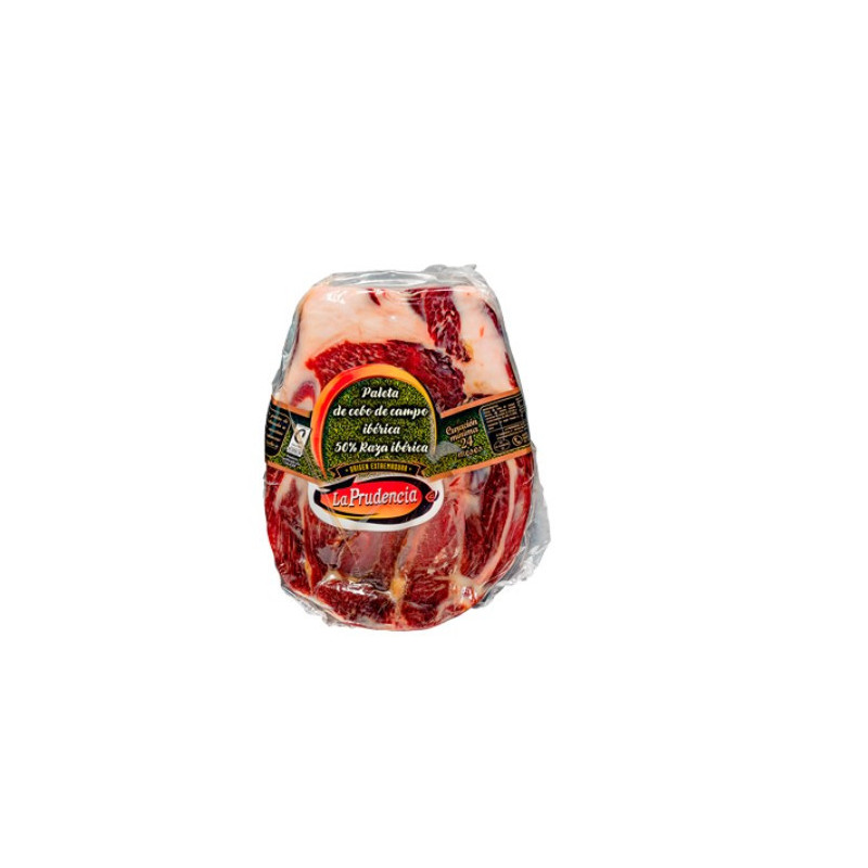 IBERIAN CEBO DE CAMPO SHOULDER BONELESS 24M (~2.5KG) - LA PRUDENCIA