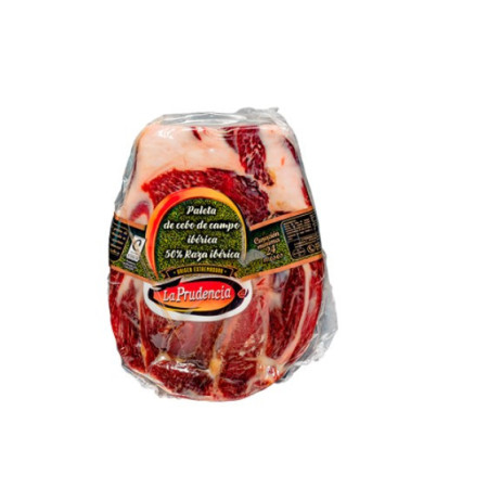 IBERIAN CEBO DE CAMPO SHOULDER BONELESS 24M (~2.5KG) - LA PRUDENCIA