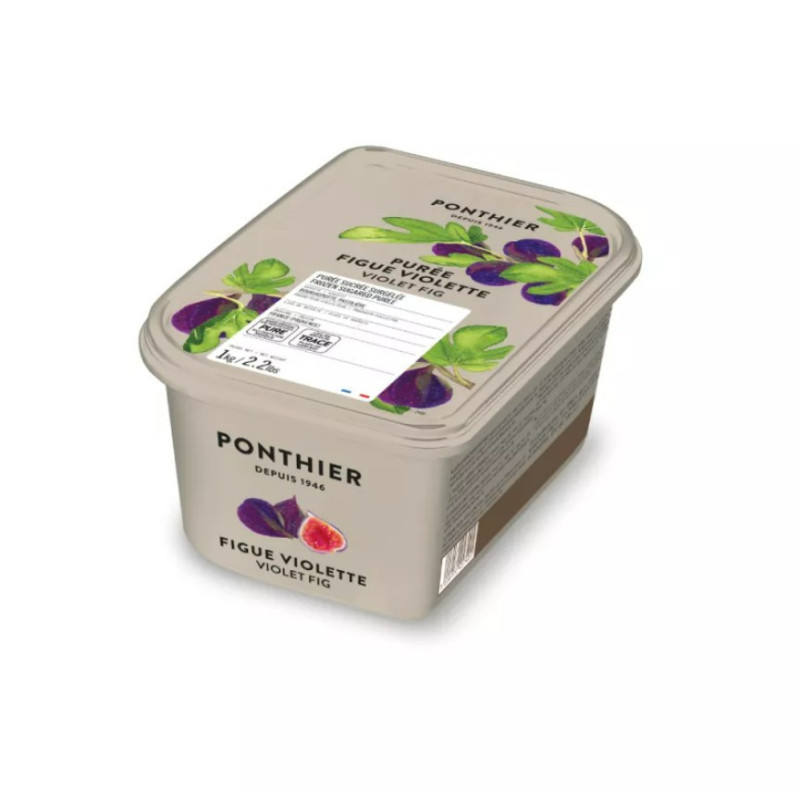 PUREE VIOLET FIG 9.2% SUGAR FRZ (1KG) - PONTHIER