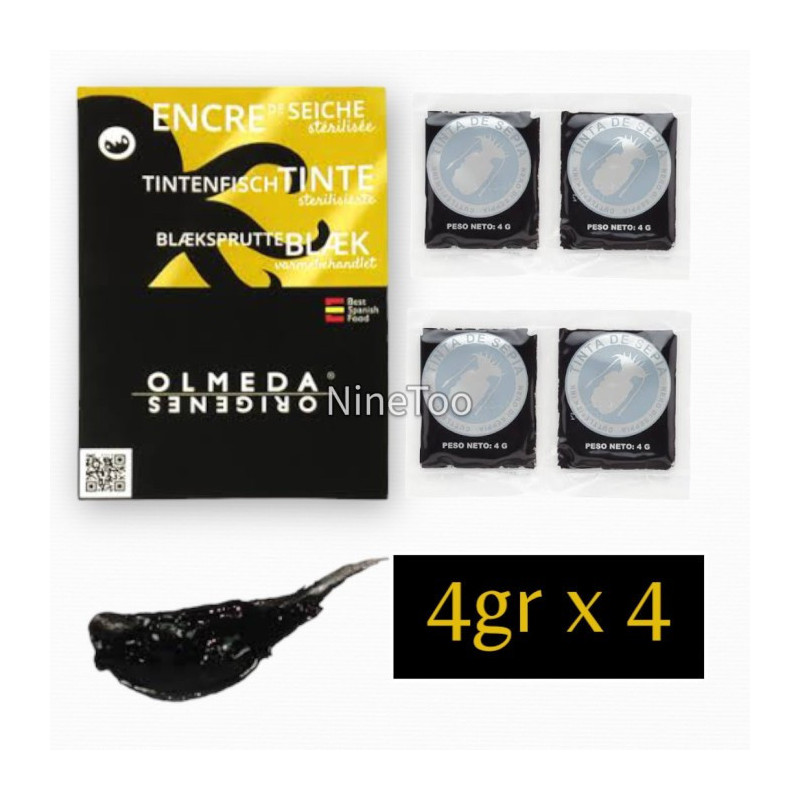 CUTTLEFISH INK (4X4G) – OLMEDA ORIGENES