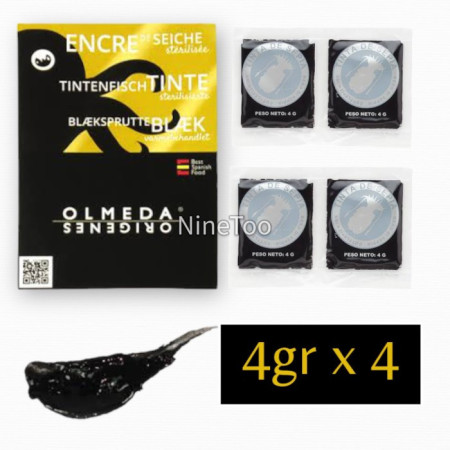 CUTTLEFISH INK (4X4G) – OLMEDA ORIGENES