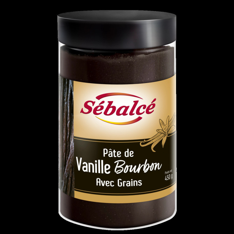 VANILLA PASTE WITH SEEDS BOURBON SÉBALCÉ (450G) - FLAVORS AND CHEFS