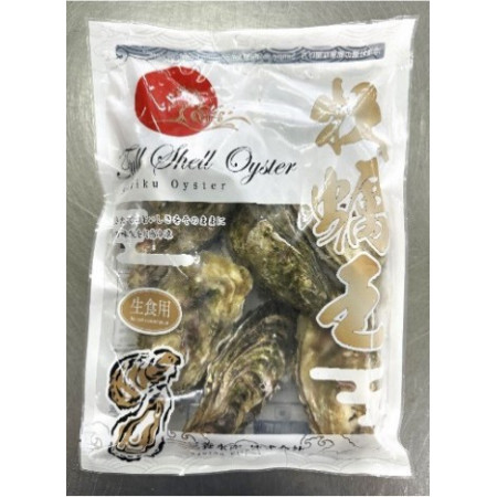 WHOLE SHELL OYSTERS JAPAN FRZ (80GX10PC) (800G) - SANRIKU