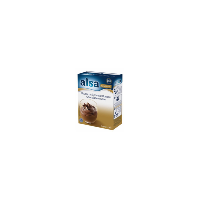 CHOCOLATE MOUSSE PREPARATION ALSA (960G) – FLAVORS AND CHEFS