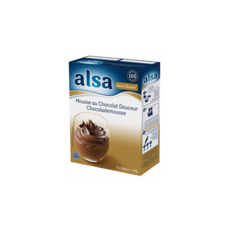 CHOCOLATE MOUSSE PREPARATION ALSA (960G) – FLAVORS AND CHEFS