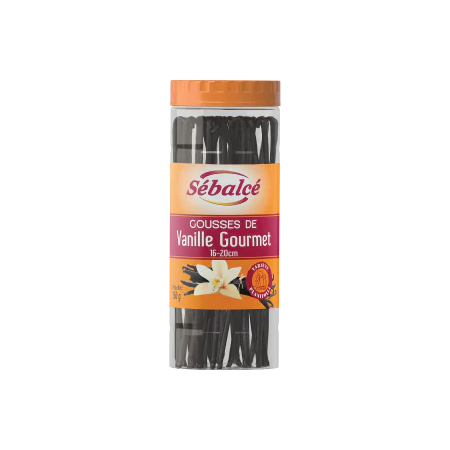 GOURMET VANILLA PODS SÉBALCÉ (150G) - FLAVORS AND CHEFS