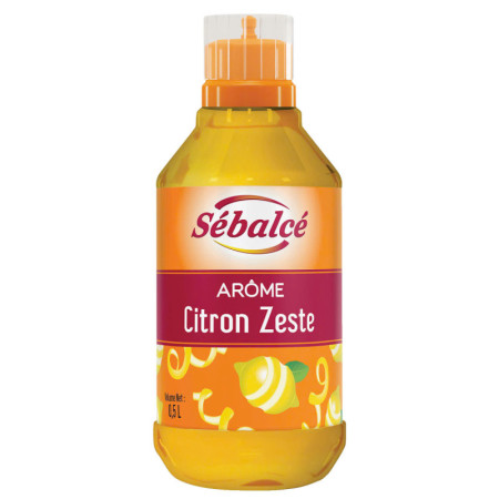 NATURAL LEMON ZESTS AROMA SEBALCE (500ML) – FLAVORS AND CHEFS
