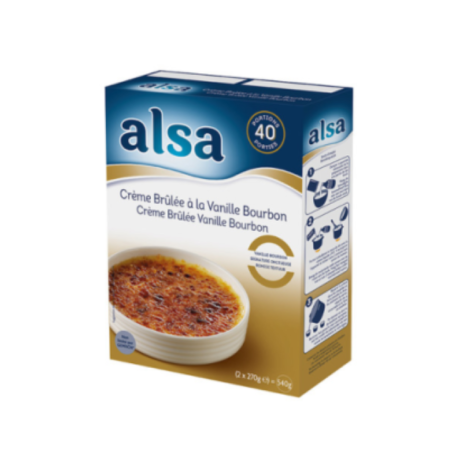 BOURBON VANILLA CRÈME BRULEE PREPARATION ALSA (540G) – FLAVORS AND CHEFS