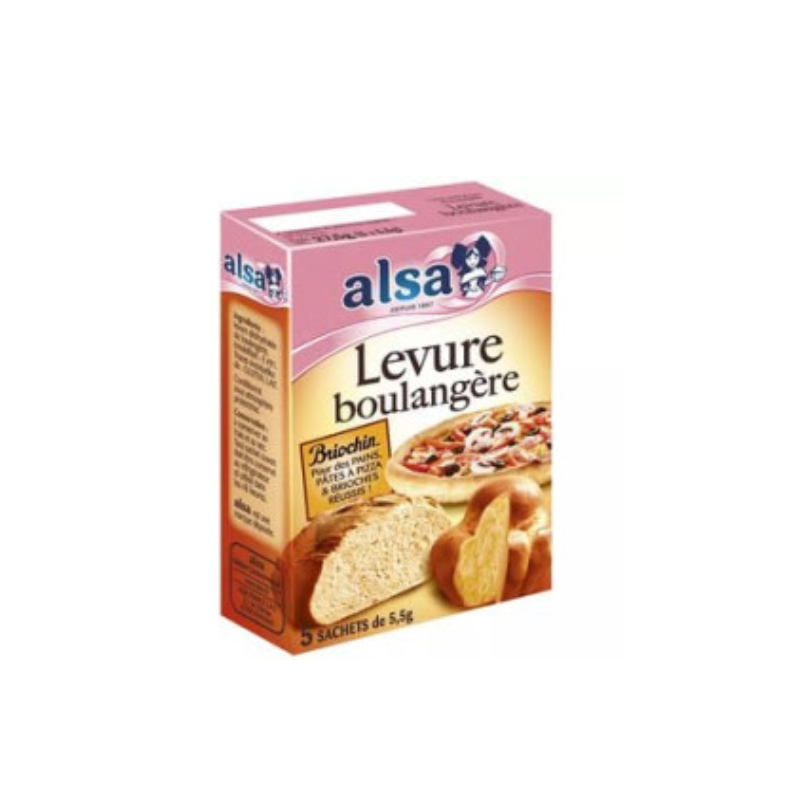 BRIOCHIN BAKER'S YEAST ALSA 27.5G (5.5G)*5 - FLAVORS AND CHEFS
