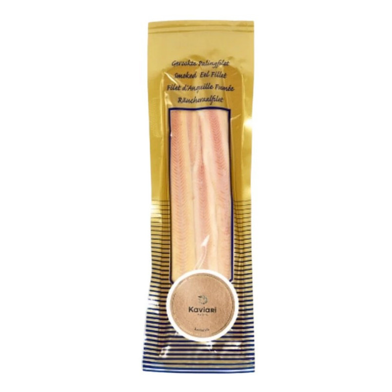 SMOKED EEL FILET (200G) - KAVIARI