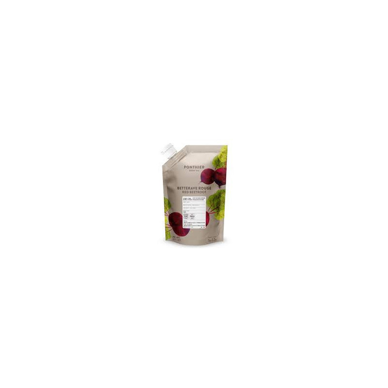 RED BEETROOT PUREE CHILLED (1KG) - PONTHIER