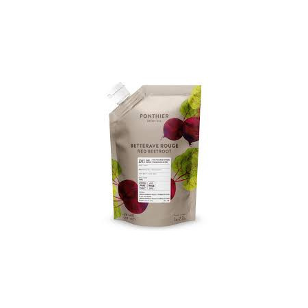 RED BEETROOT PUREE CHILLED (1KG) - PONTHIER