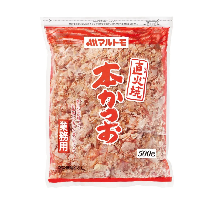 HONKATSUO JIKABIYAKI DRIED BONITO FLAKES MARUTOMO  (500G) - SANRIKU