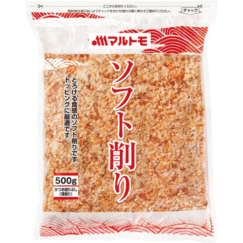 SOFTKEZURI DRIED BONITO FLAKES (THIN SLICE) MARUTOMO (500G) - SANRIKU