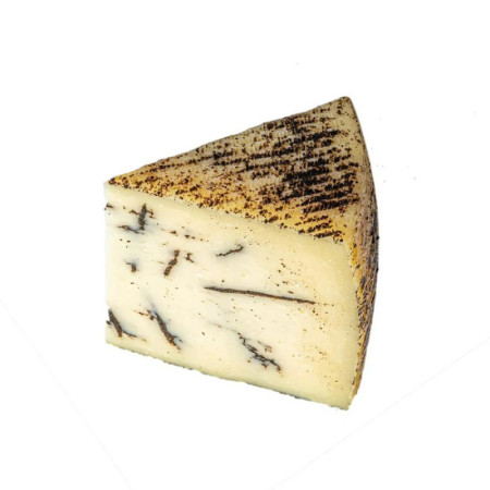 MANCHEGO WITH BLACK TRUFFLE (200G) (SHEEP) - OLMEDA ORIGENES