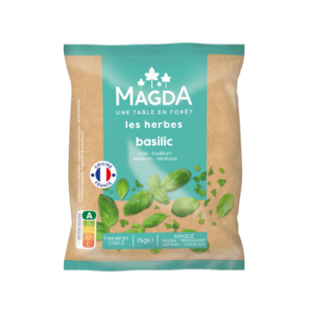 CHOPPED BASIL FRZ (75G) - MAGDA
