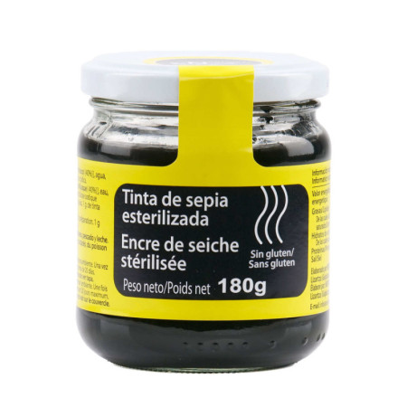 CUTTLEFISH INK (180G) - TINA DE SEPIA ESTERILIZADA