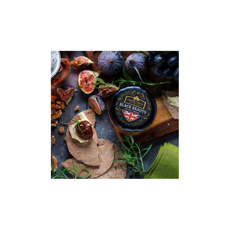 BLACK BEAUTY CHEDDAR 6M (150G) - DEVON CREAM COMPANY