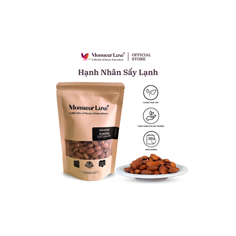GROUND ALMOND  (800G) - KHO GOURMET - MONSIEUR LUXE