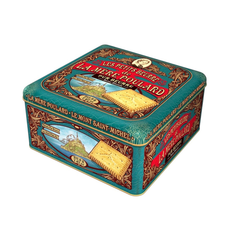 SMALL BUTTER BISCUITS IN TIN (217.5G) - LA MÈRE POULARD