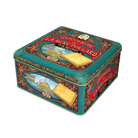 SMALL BUTTER BISCUITS IN TIN (217.5G) - LA MÈRE POULARD