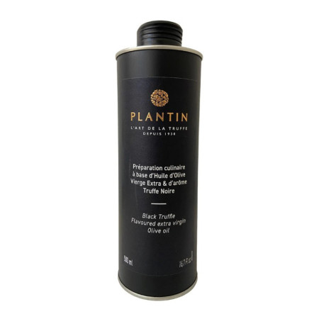 BLACK TRUFFLE OIL EXTRA VIRGIN OLIVE OIL (500ML) - PLANTIN